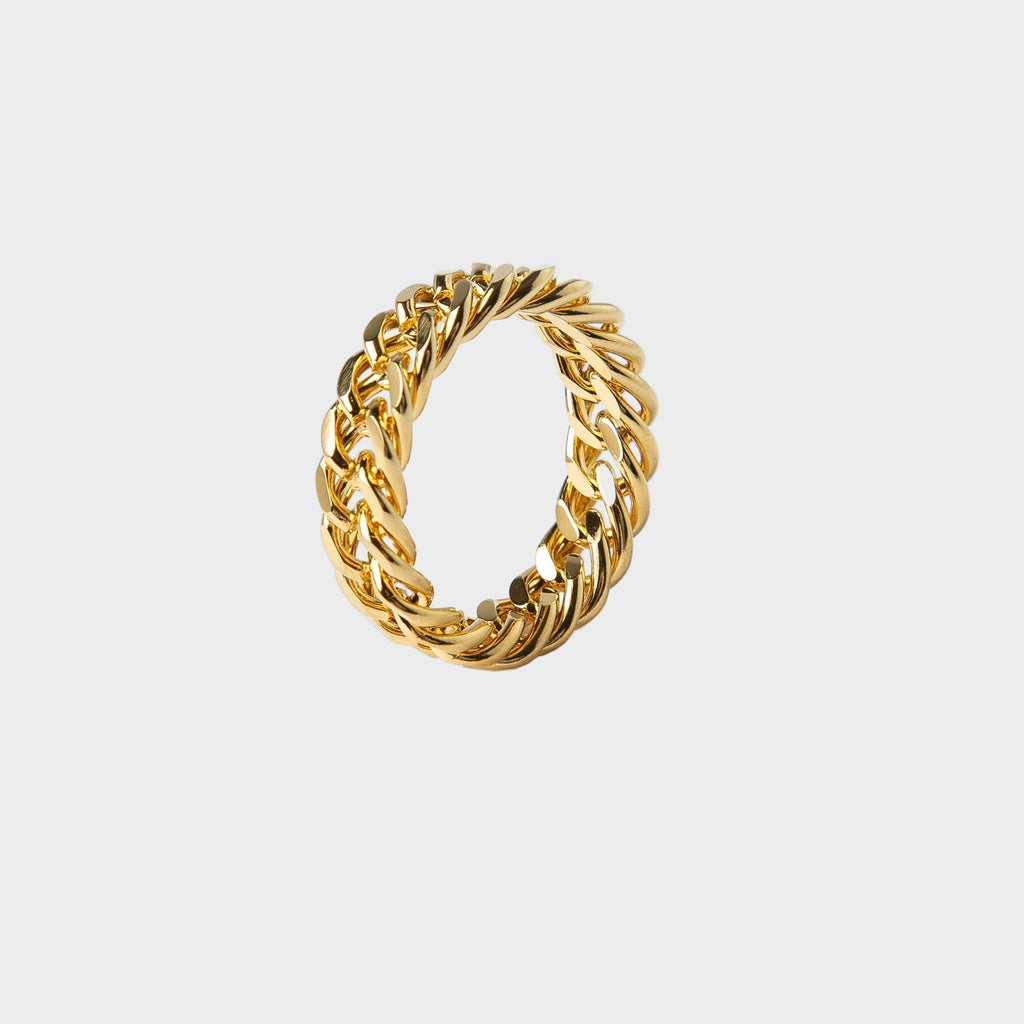 Curb Chain Ring - Gold