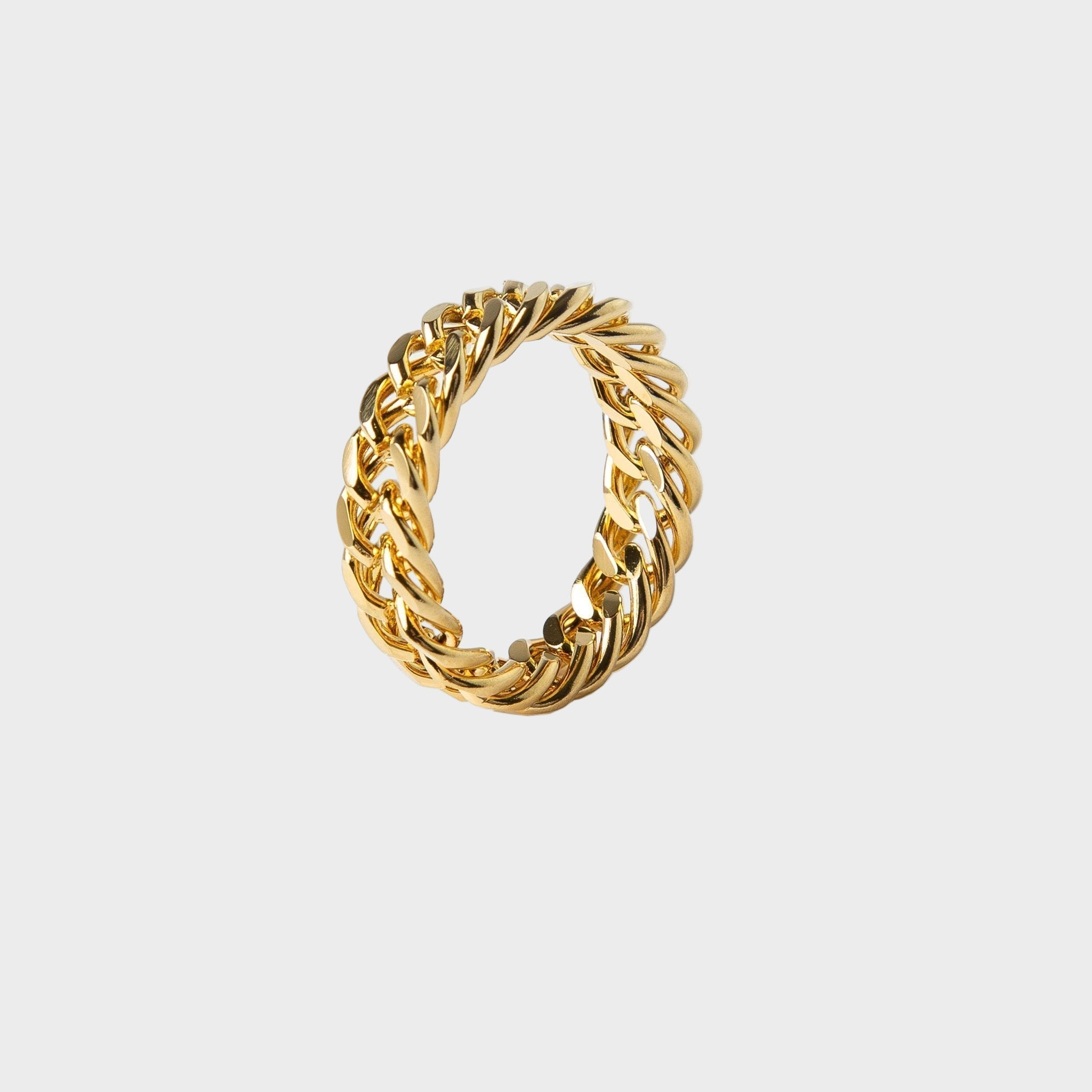 Curb Chain Ring - Gold
