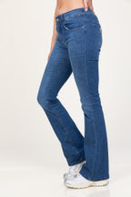Calça jeans boca de sino Melrose L34 | azul