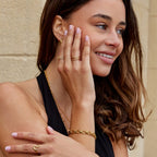 18K Gold Mia Crystal Ring