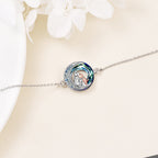 Nastavitelný stříbrný náramek 925 s přívěskem pro psa