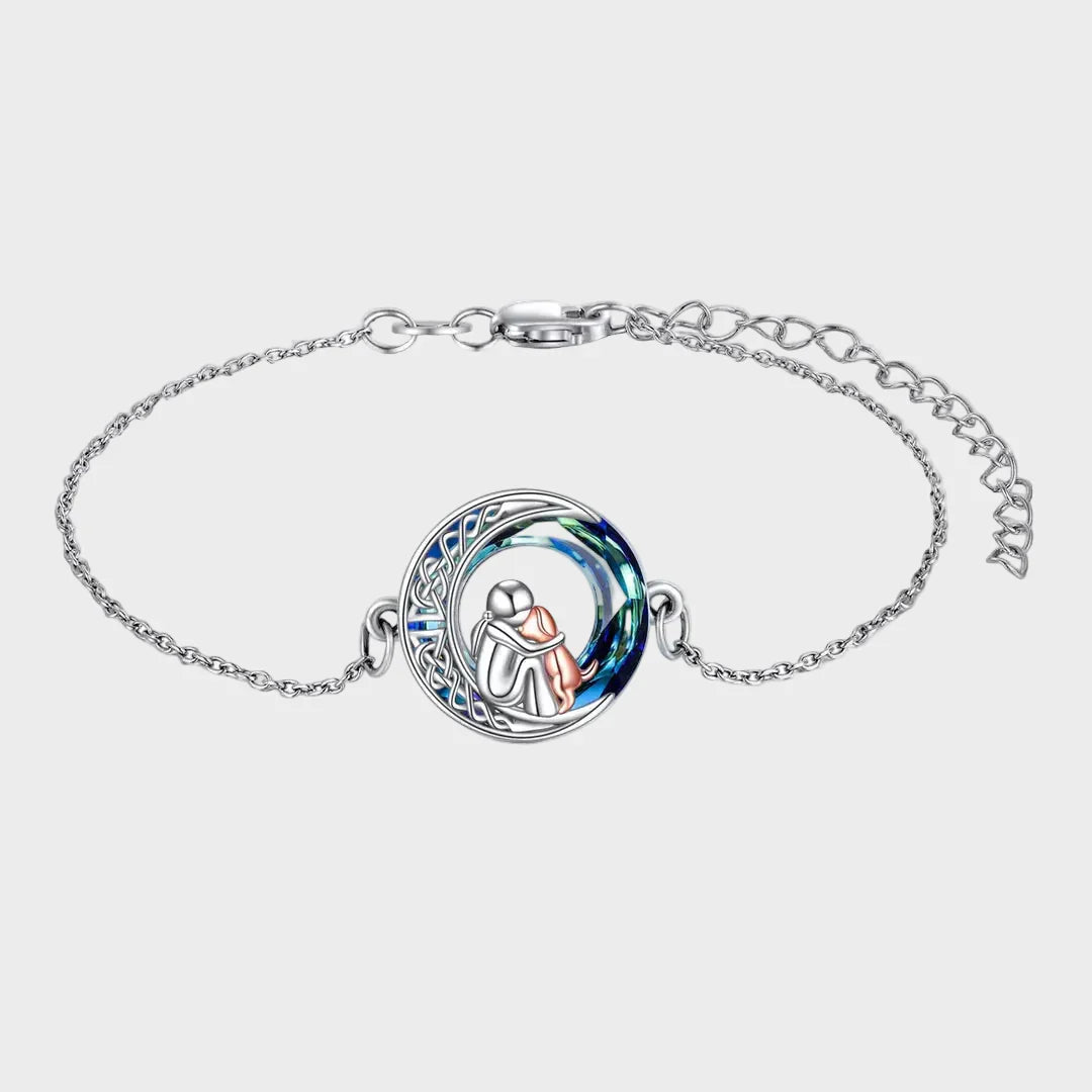 Nastavitelný stříbrný náramek 925 s přívěskem pro psa