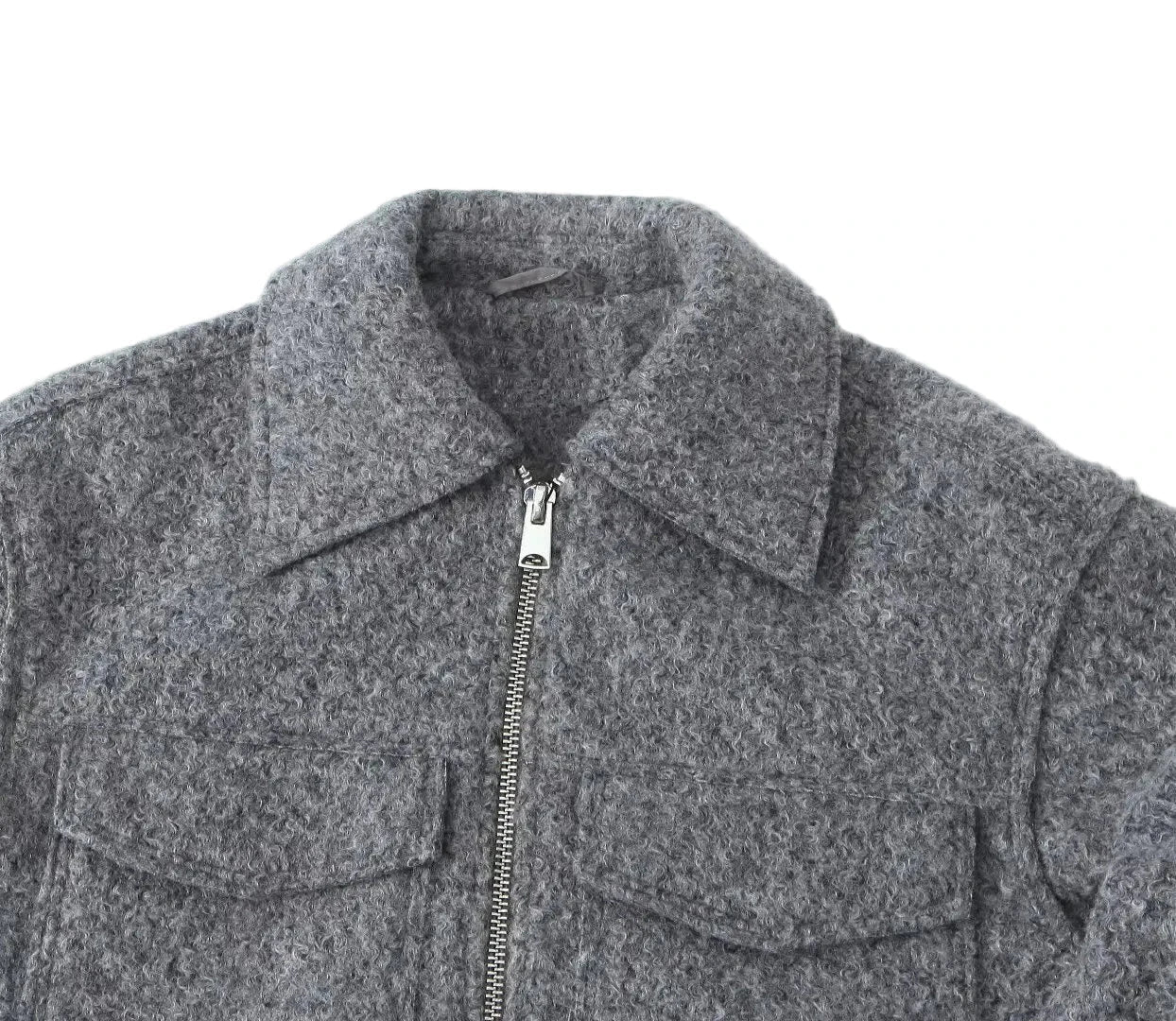 Woolen Short Jacket Polo