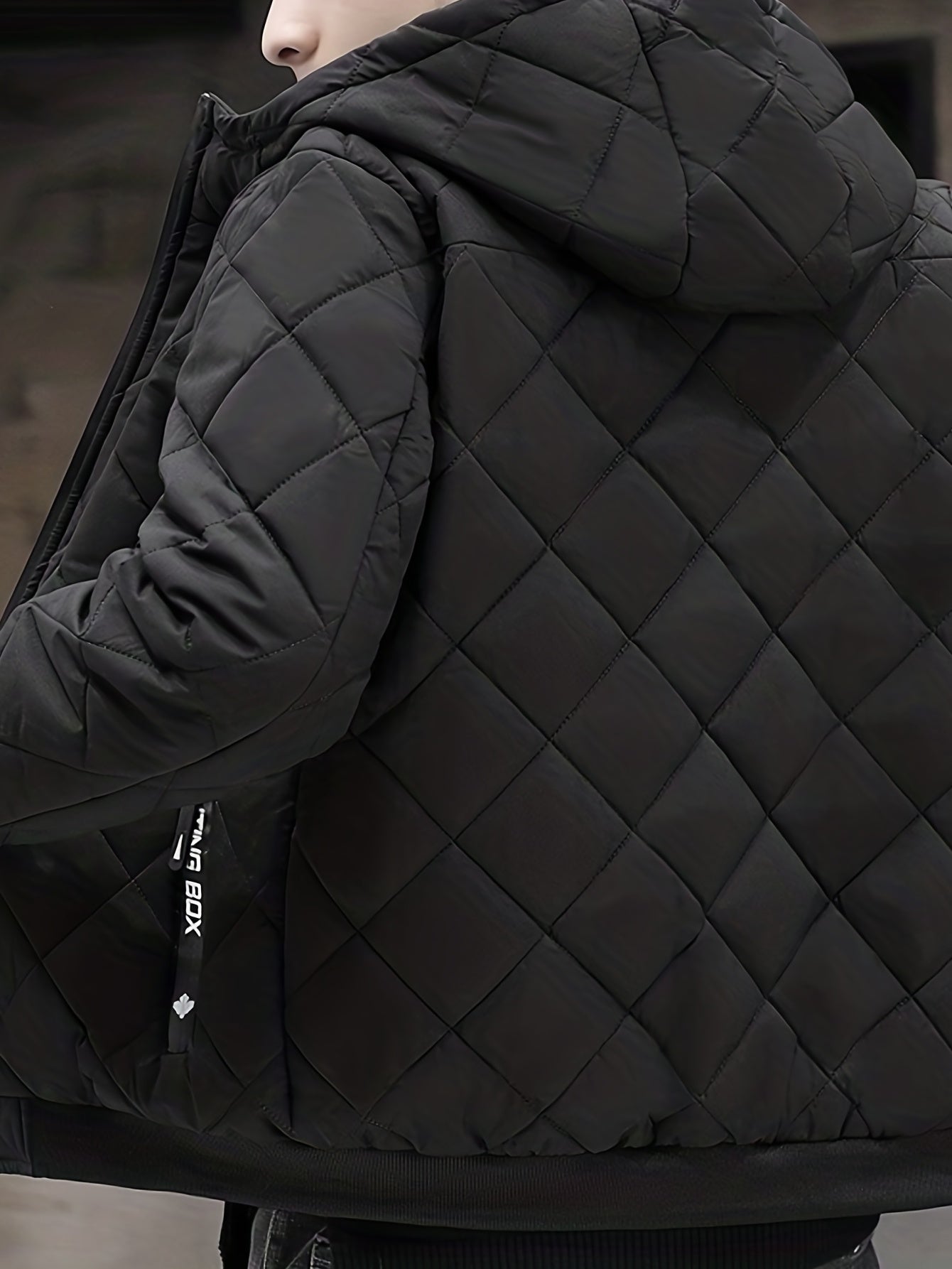Casual Hooded Quilted Jacket
