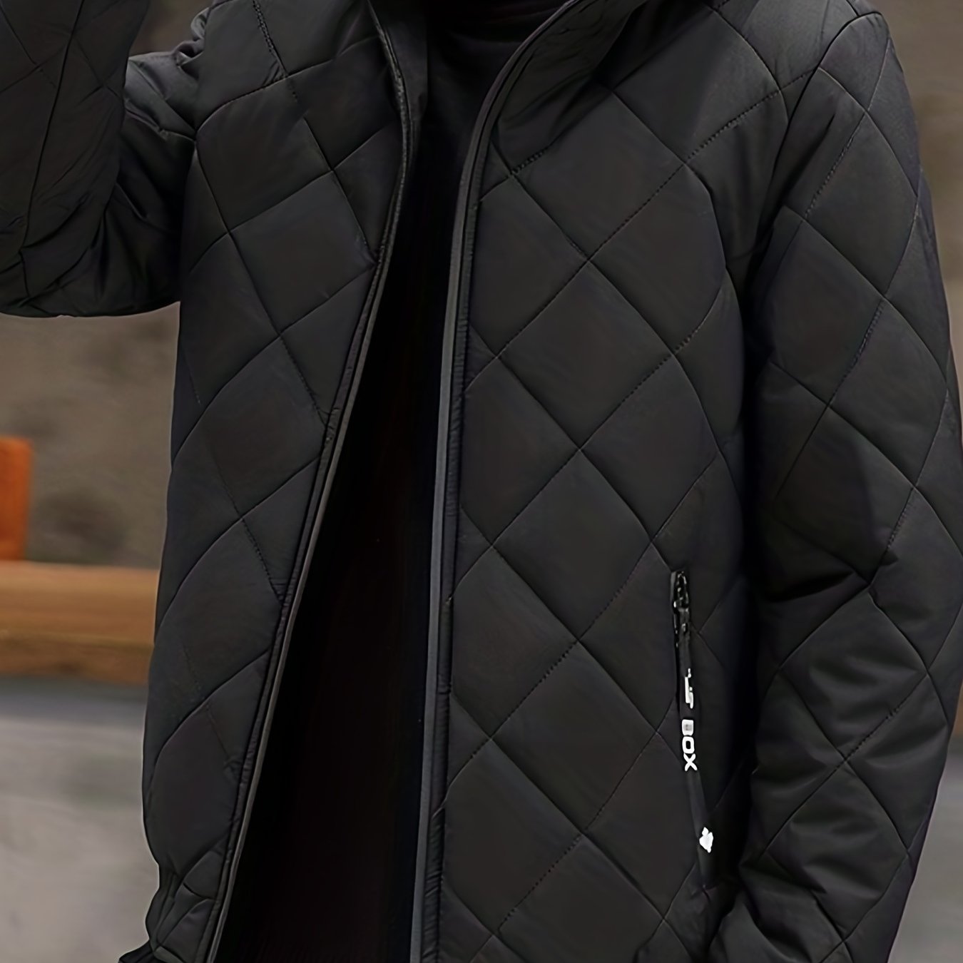 Casual Hooded Quilted Jacket