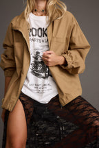 Plátěná bunda Fairfax Relaxed Fit