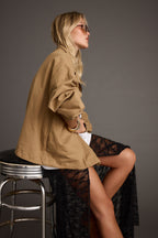 Plátěná bunda Fairfax Relaxed Fit