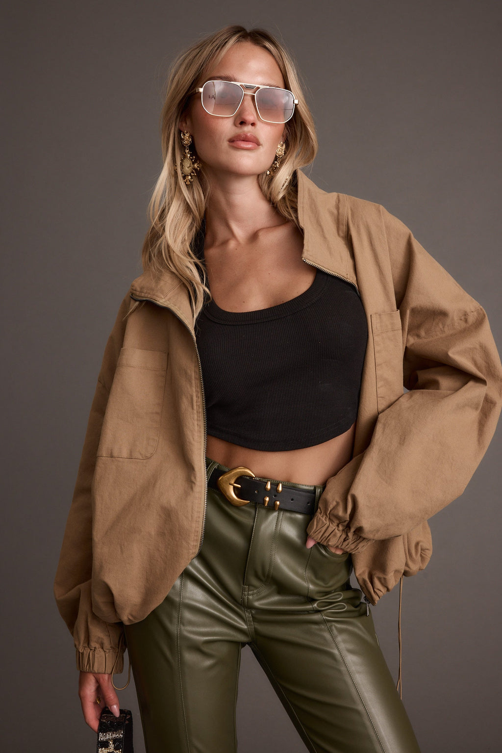 Plátěná bunda Fairfax Relaxed Fit