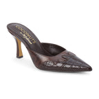 Delaney Espresso Western Crocs Lodičky na Podpatku