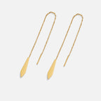 Gold Dakota Tassel Earrings