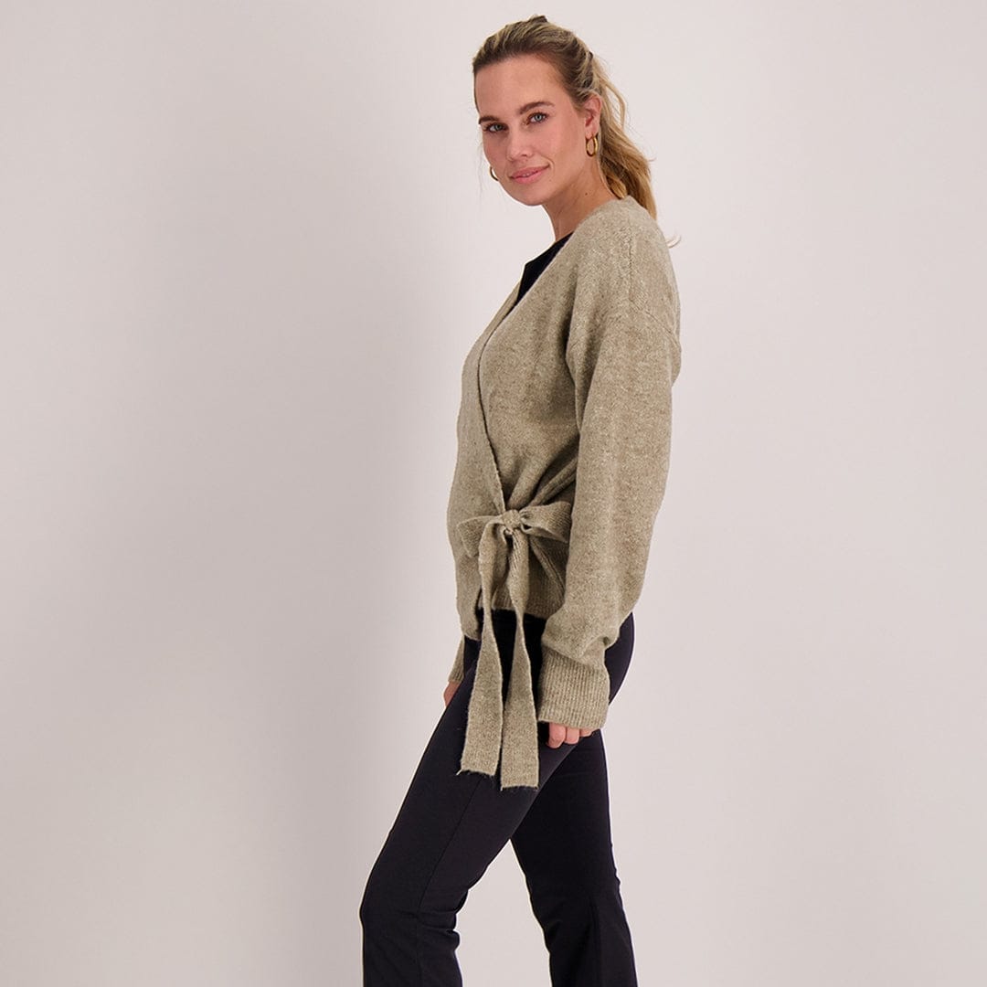 Cardigan Wrapped | Taupe