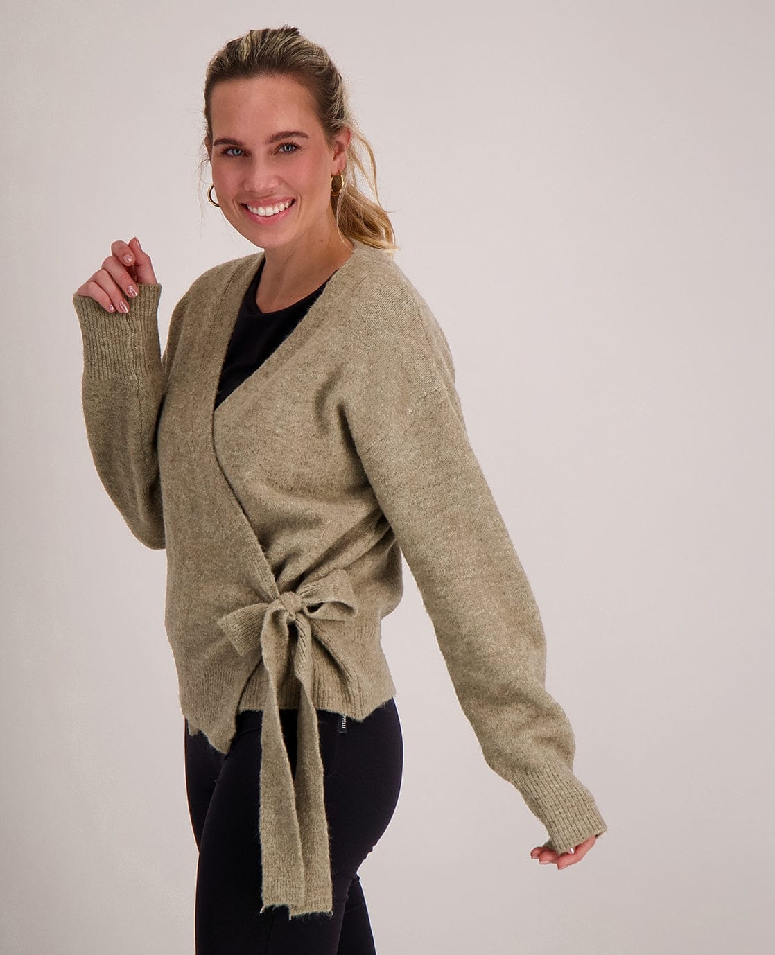 Cardigan Wrapped | Taupe