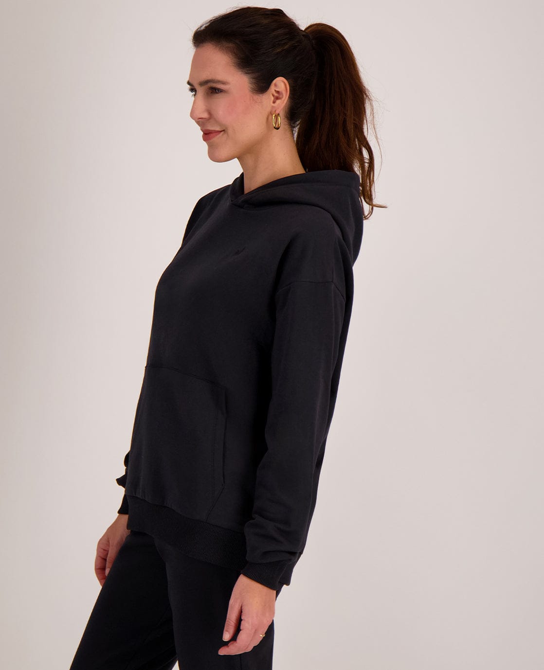 Hoodie Organic | Zwart