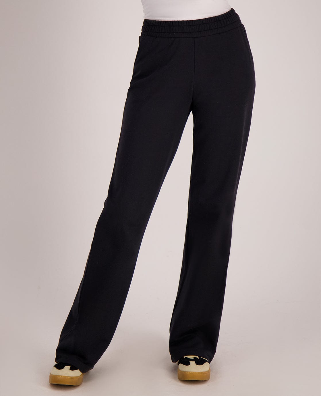 Pant Straight Organic | Zwart