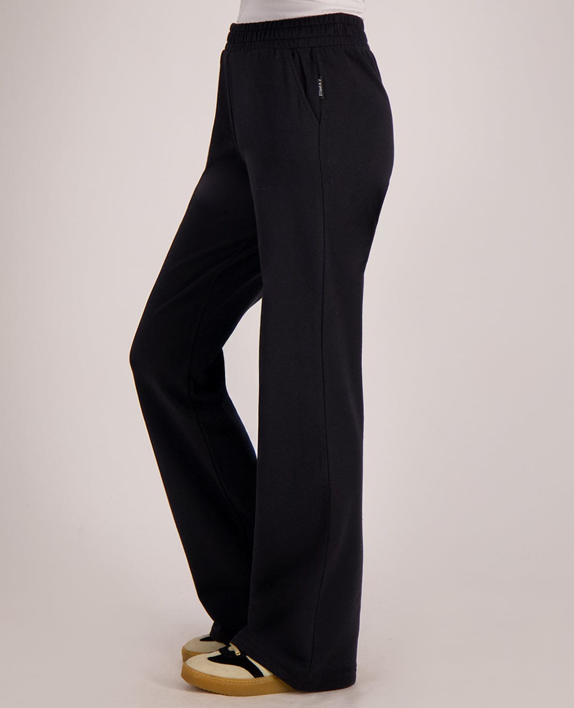 Pant Straight Organic | Zwart