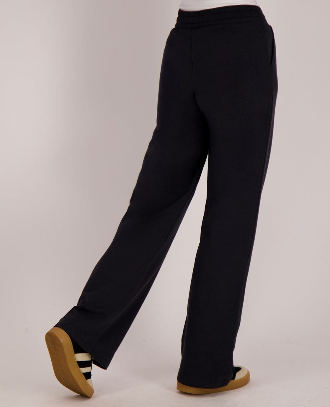 Pant Straight Organic | Zwart