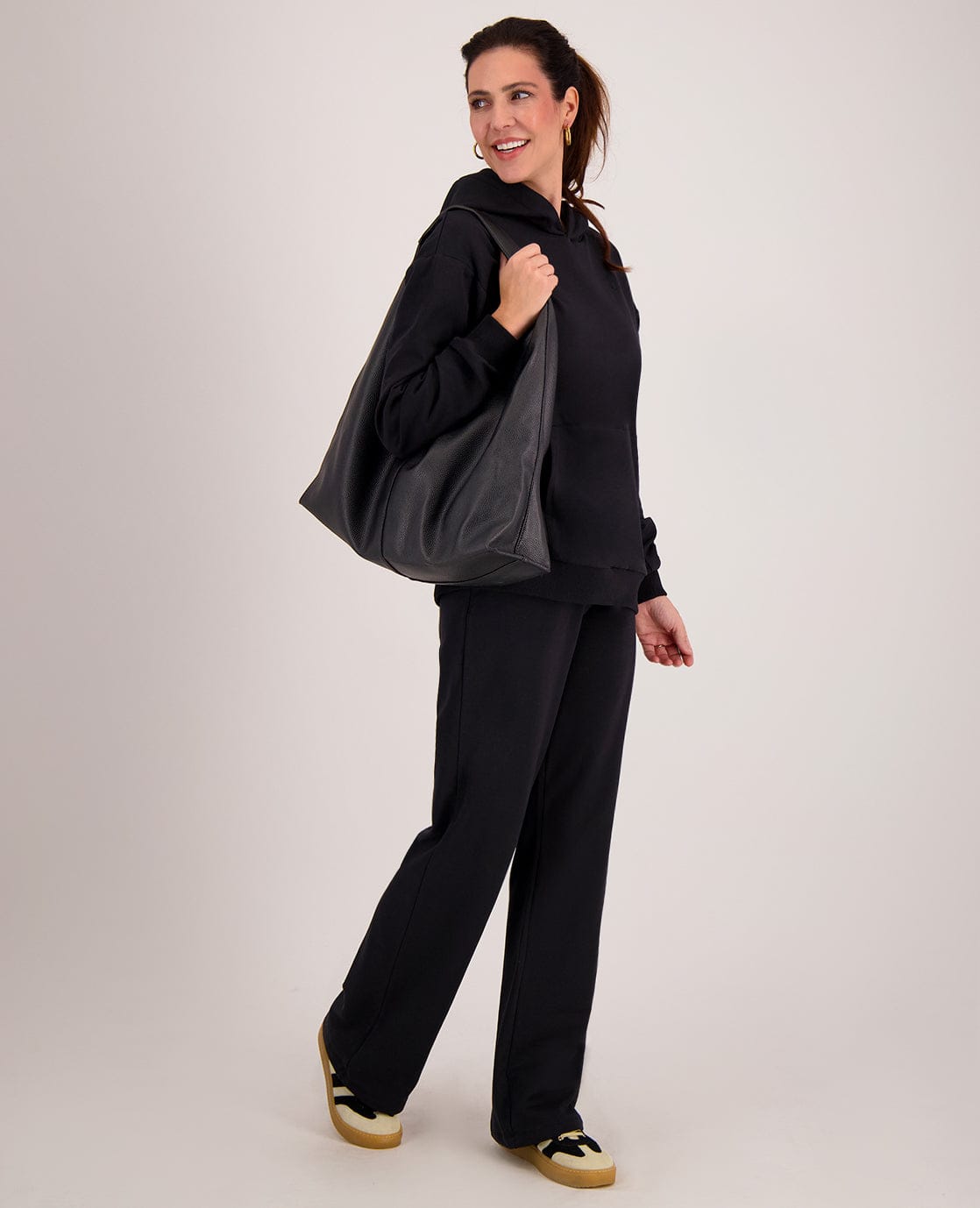 Pant Straight Organic | Zwart