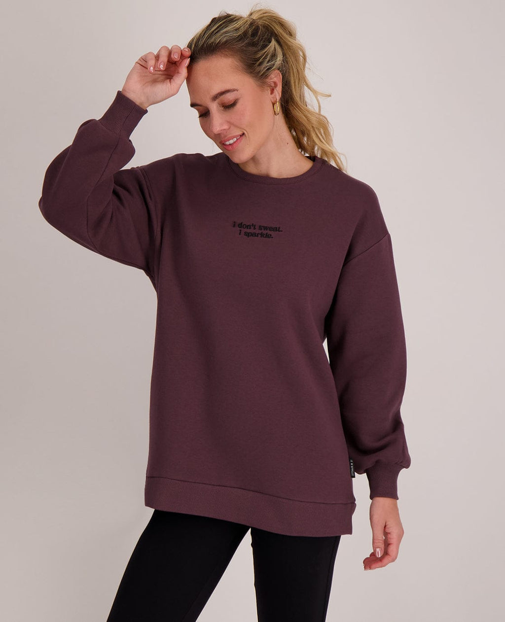 Sweater Celina | Plum