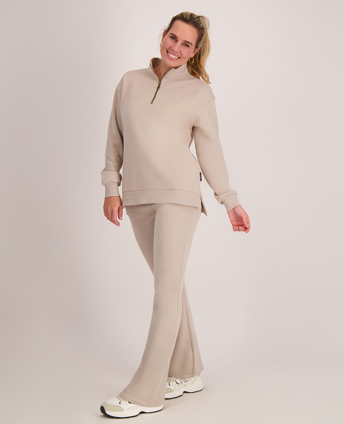 Pant Eline | Dark Greige