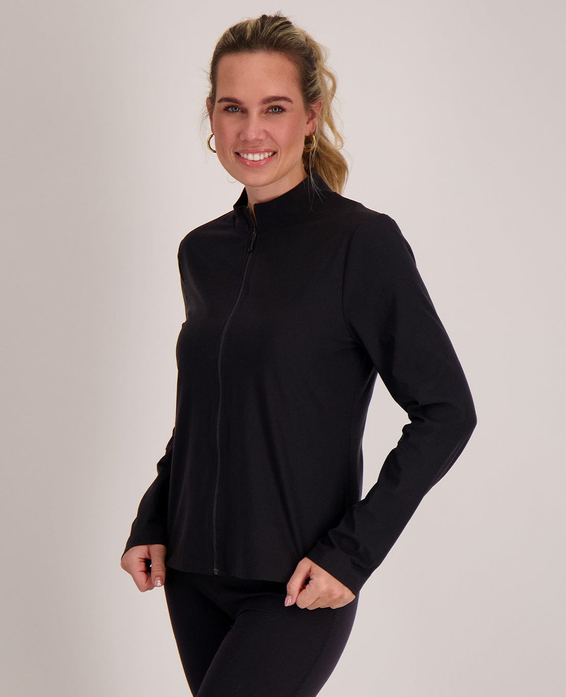 Cardigan Zipper Travel | Zwart