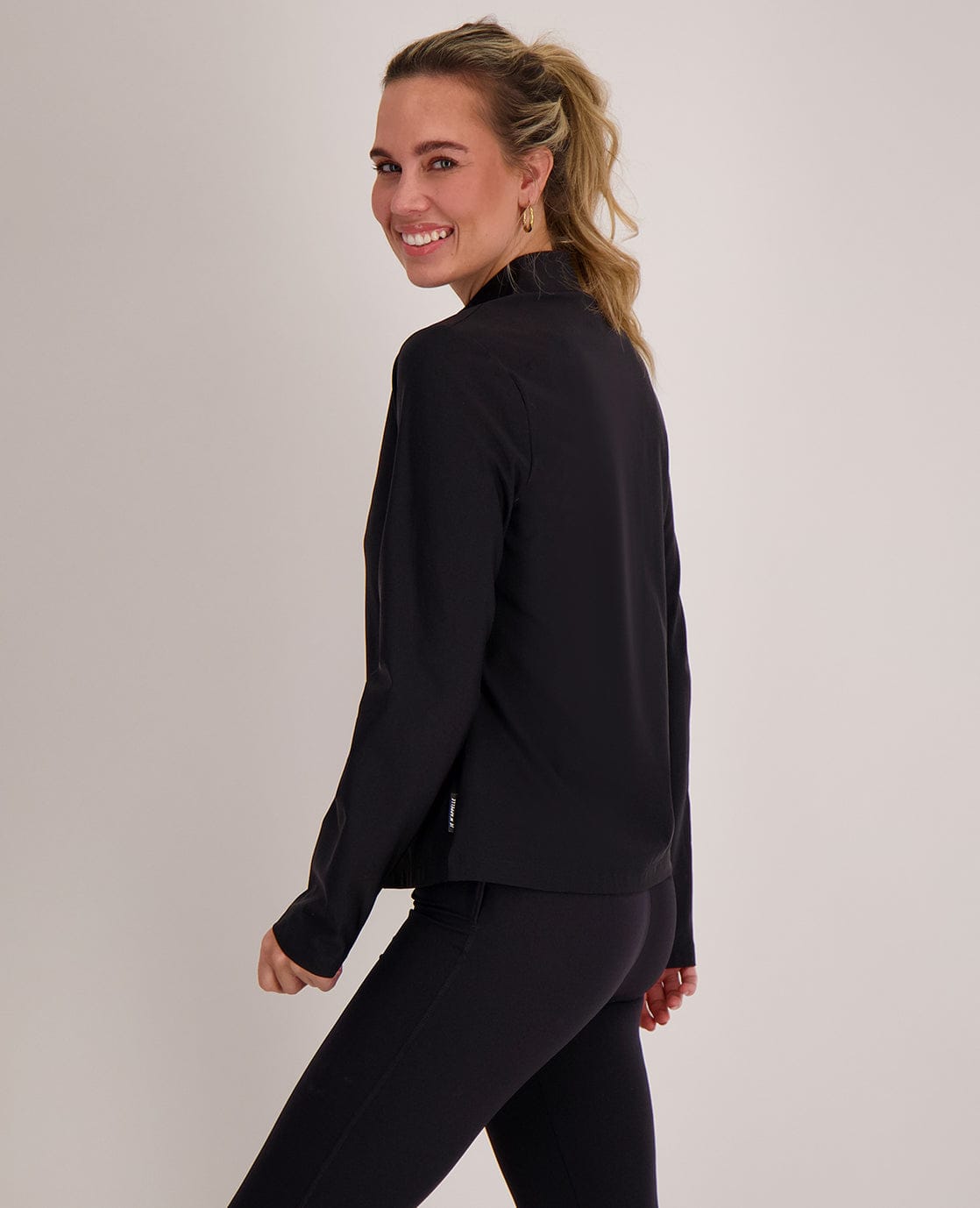 Cardigan Zipper Travel | Zwart