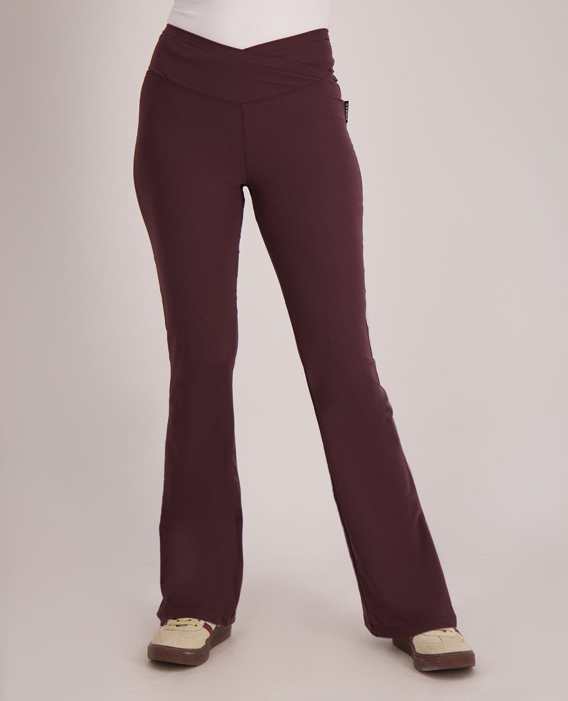 Pant Flare Sports Travel | Plum