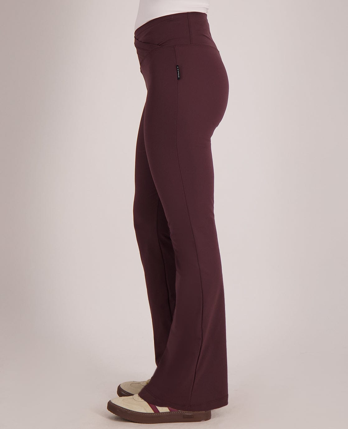 Pant Flare Sports Travel | Plum