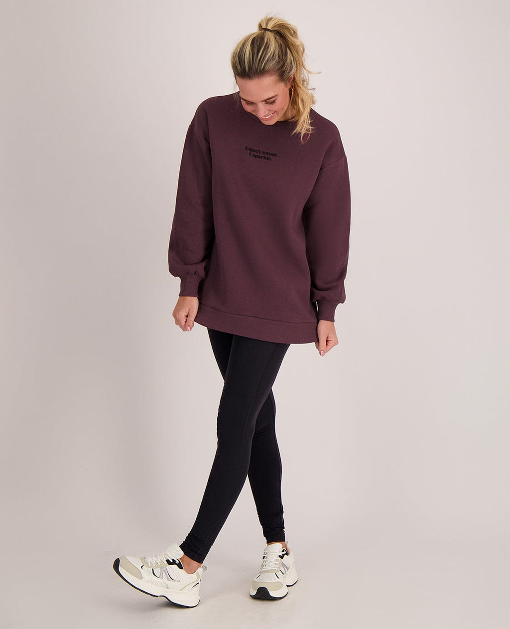 Sweater Celina | Plum