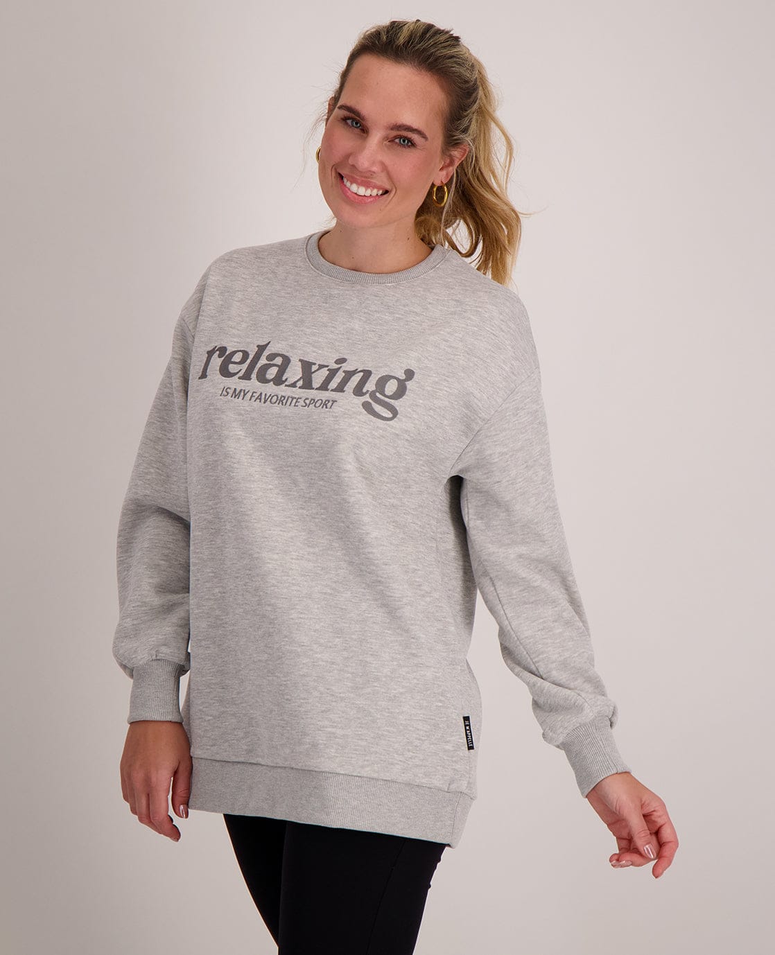 Sweater Erika | Light Grey Melange