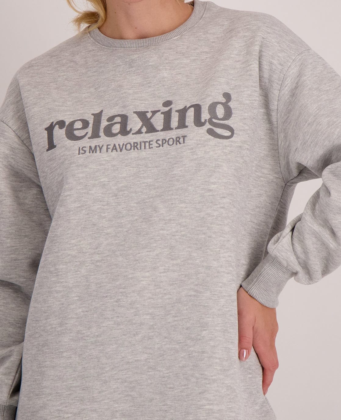 Sweater Erika | Light Grey Melange