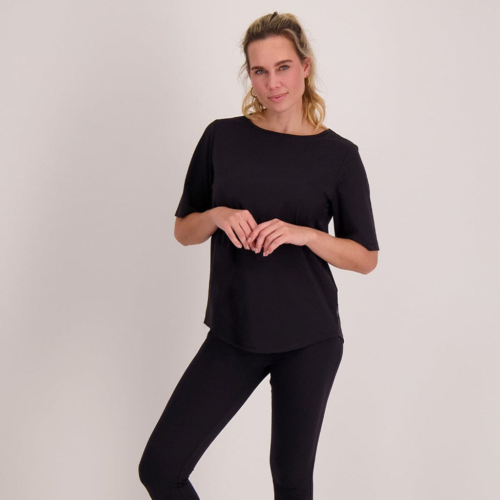 Tee Loose Travel | Zwart