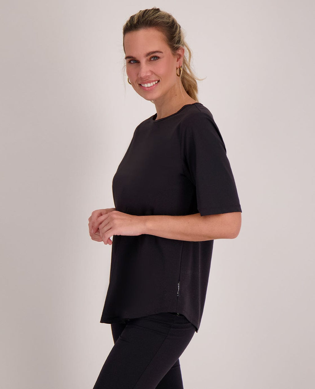 Tee Loose Travel | Zwart