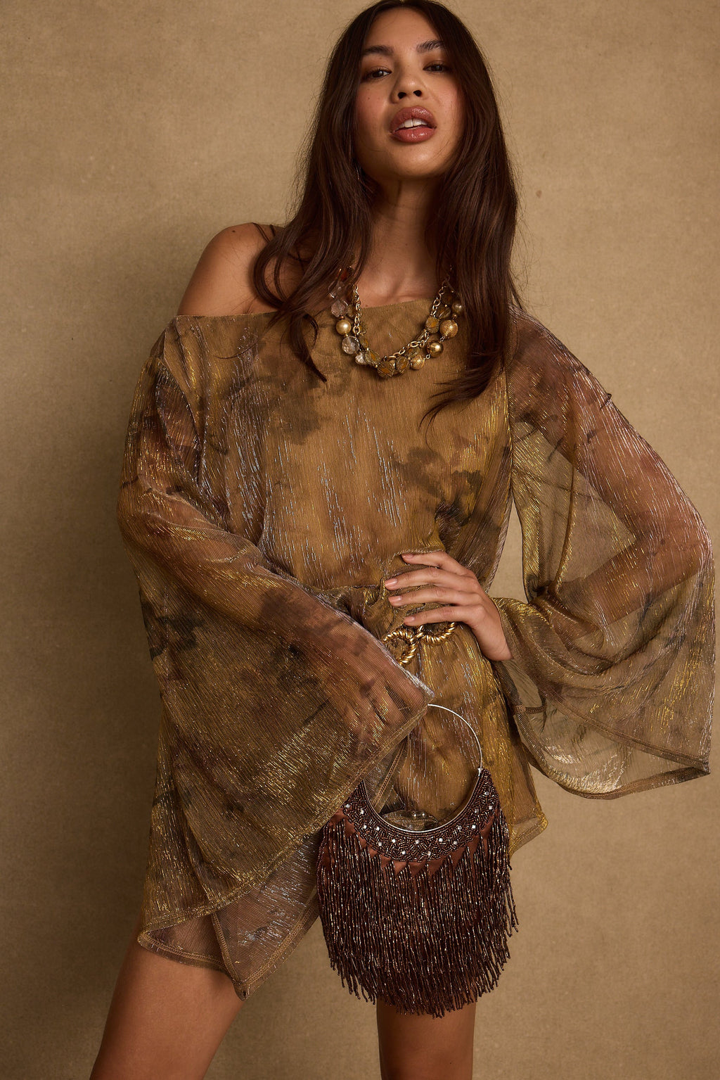 Minišaty Kahlo s květinovým vzorem