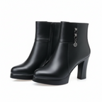 Aileda High-Heeled Ankle Boots