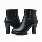 Aileda High-Heeled Ankle Boots