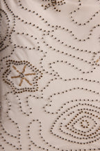 Bílé korálkové tílko Luci