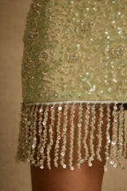 Minisukně Luna Cove s šalvějovými třásněmi