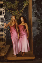 Mirabella Mulberry Ombre Maxi šaty