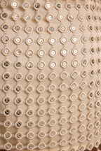 Ola Champagne Sequin Mini Skirt