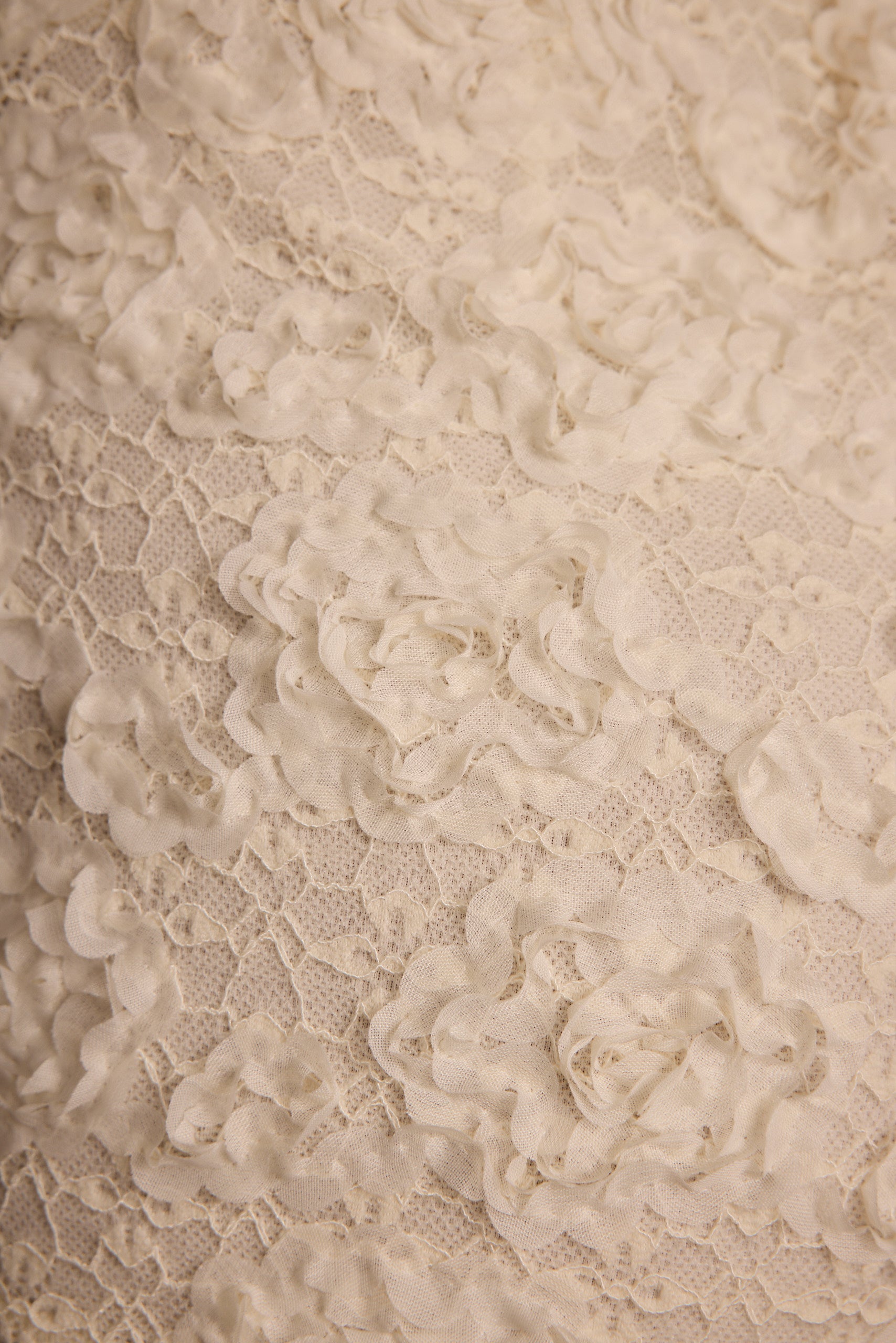 Slonovinové květinové mikro kraťasy Posie