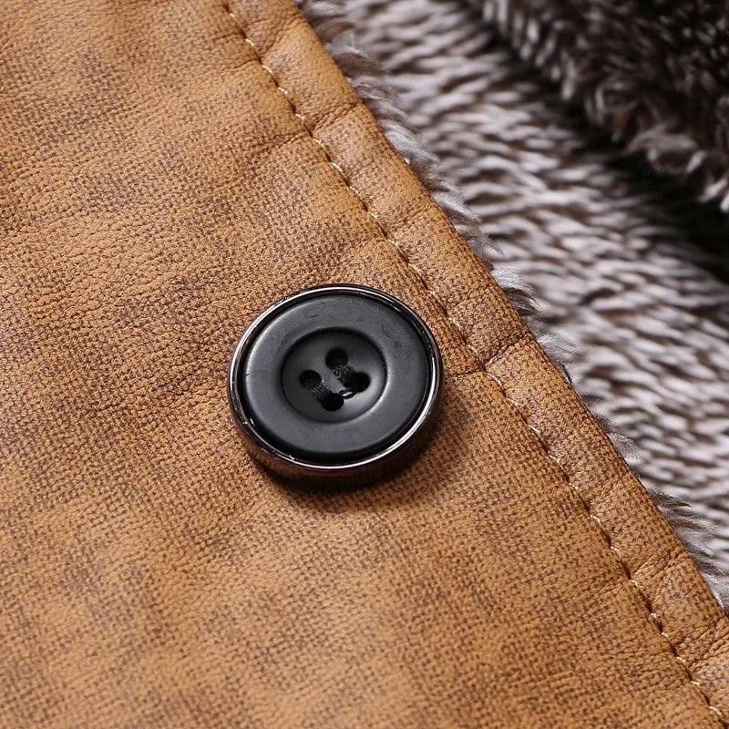 Elegantná Suedová Bunda