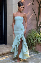 Maxi šaty Angelina - šalvějové