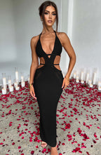 Maxi šaty Arabella - černé