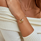 Aria Shell Charm Bracelet