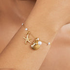 Aria Shell Charm Bracelet