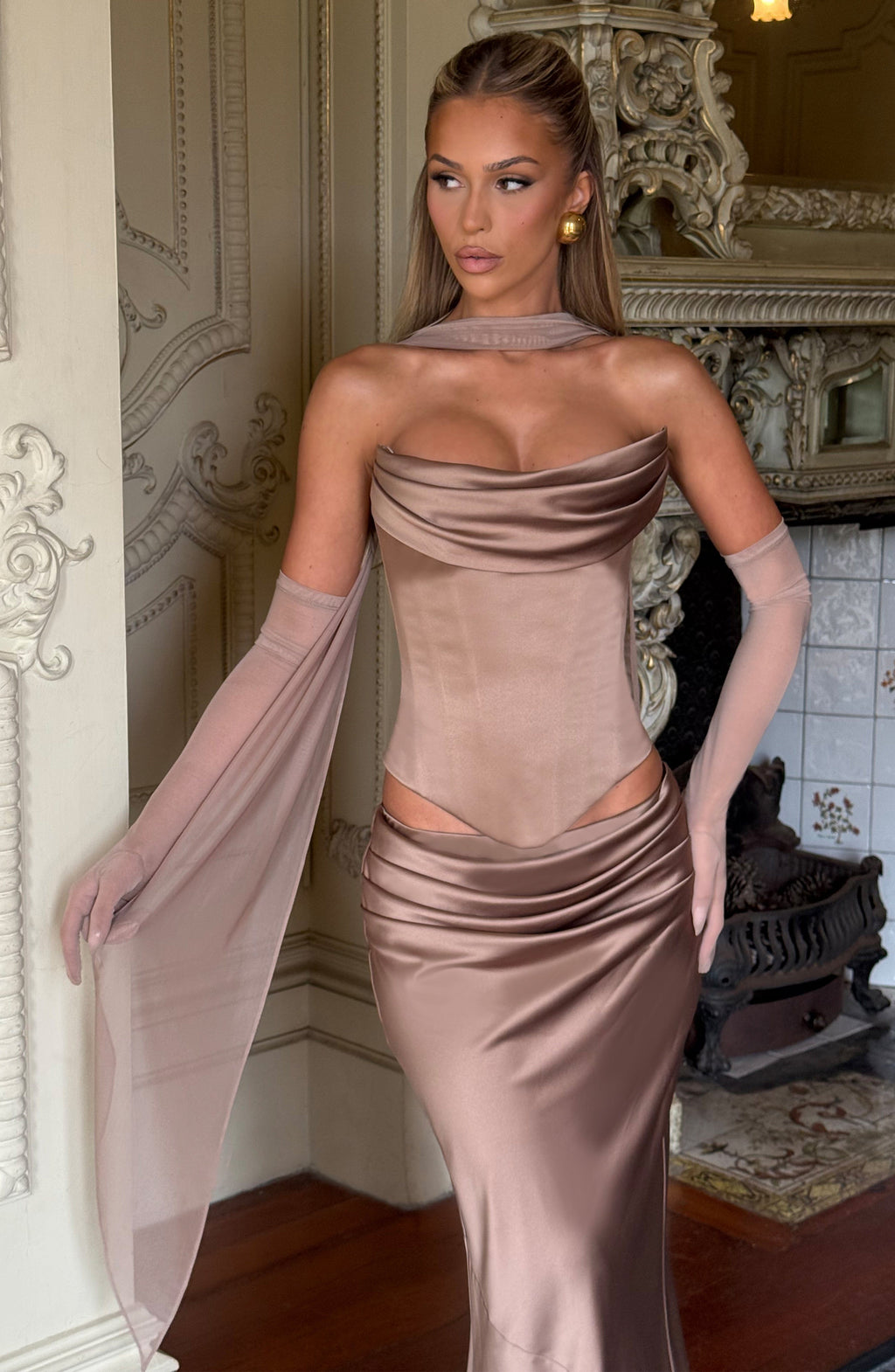 Šátek Ayla - lískový