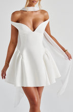 Šátek Ayla - slonovinová barva