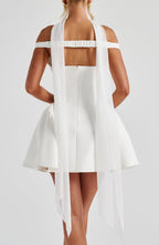 Šátek Ayla - slonovinová barva