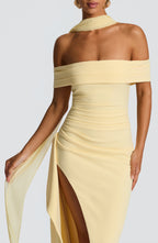 Šátek Ayla - citronový