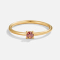 Birthstone 18K Gold Rings